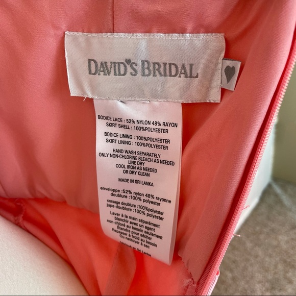 F17063 Parfait David’s Bridal Bridesmaid Dress - Picture 6 of 10